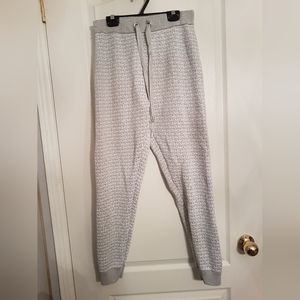 Michael Kors Natural Monogrammed Sweatpants